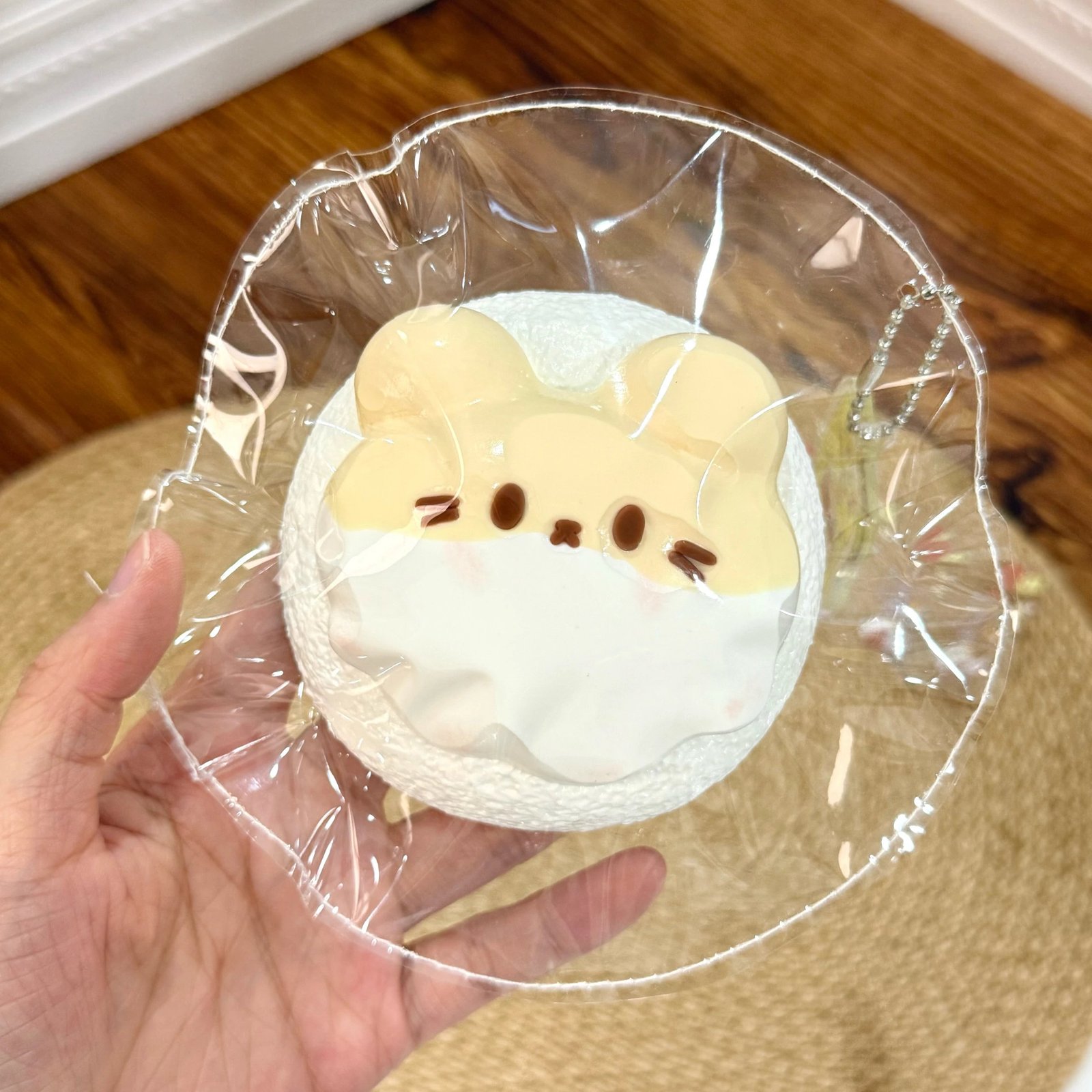172022 Relax Round Mouse Cookie (Rice Cake Clay Texture Series) / 放轻松捏 圆圆鼠饼(米糕泥触感系列)