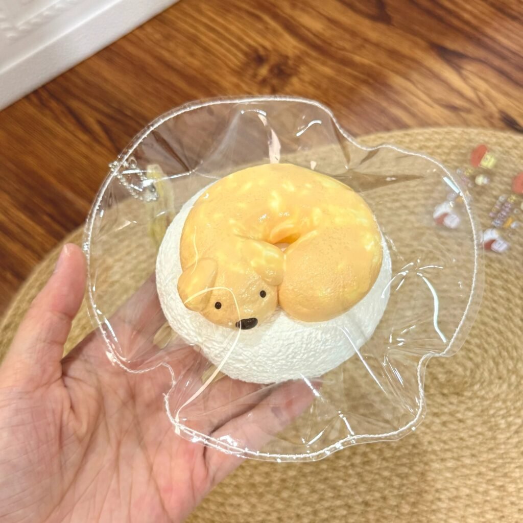 172028 Relax Beigou Puppy Toast (Rice Cake Clay Texture Series) / 放轻松捏 贝狗吐司（米糕泥触感系列）