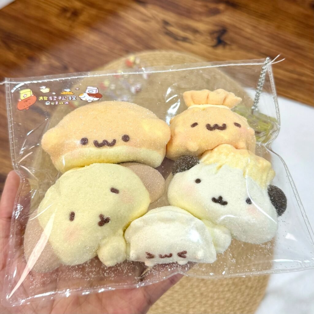 172033 Relax Carb Energy Bun (Sugar Bun Texture Series) / 放轻松捏 碳水能量包(砂糖包触感系列)