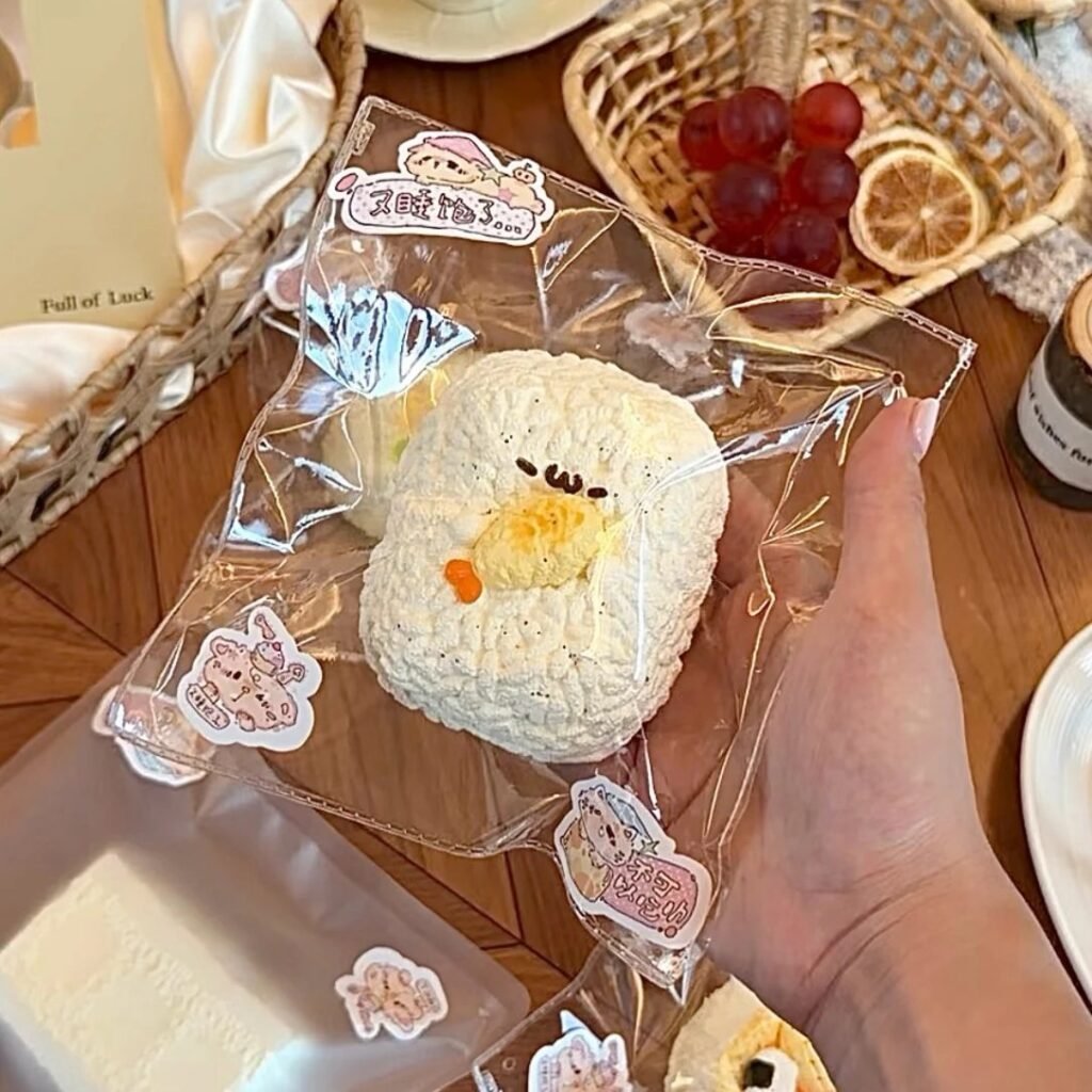 95093 Well Rested Again Squishy Fried Shrimp Rice Ball (Special Blend Soft Clay Texture Series) / 又睡饱了捏捏 炸虾饭团(特调软触感系列)