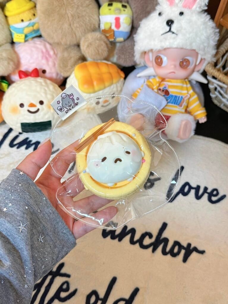 456002 R1ce Steamer of Soup Dumplings (Dry Cheese Clay Texture Series) / R1ce 一屉小笼包（干奶酪触感系列）