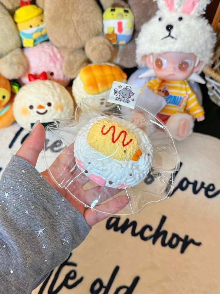 456005 R1ce Fried Shrimp Jun Rice Ball (Dry Cheese Clay Texture Series) / R1ce 炸虾俊俊饭团（干奶酪触感系列）