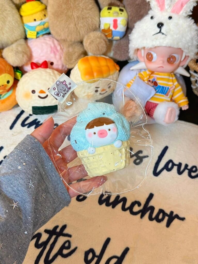 456009 R1ce Jun Ice Cream Cone (Glutinous Cream Clay Texture Series) / R1ce 家俊甜筒（糯奶油触感系列）
