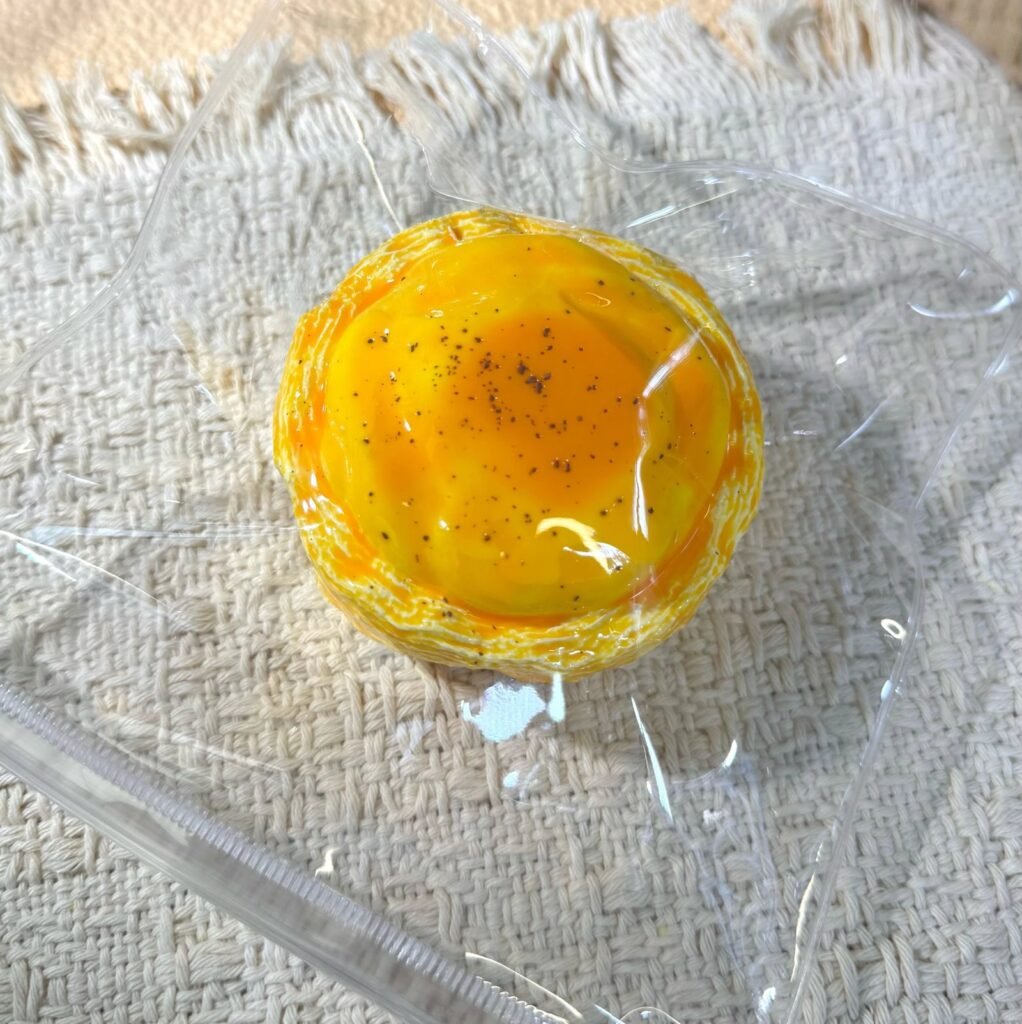 483009 Rutangle Appearance-Defect Caramel Egg Tart (Rice Cake Texture Series) / 乳糖酪 全瑕焦糖蛋挞（糍粑触感系列）