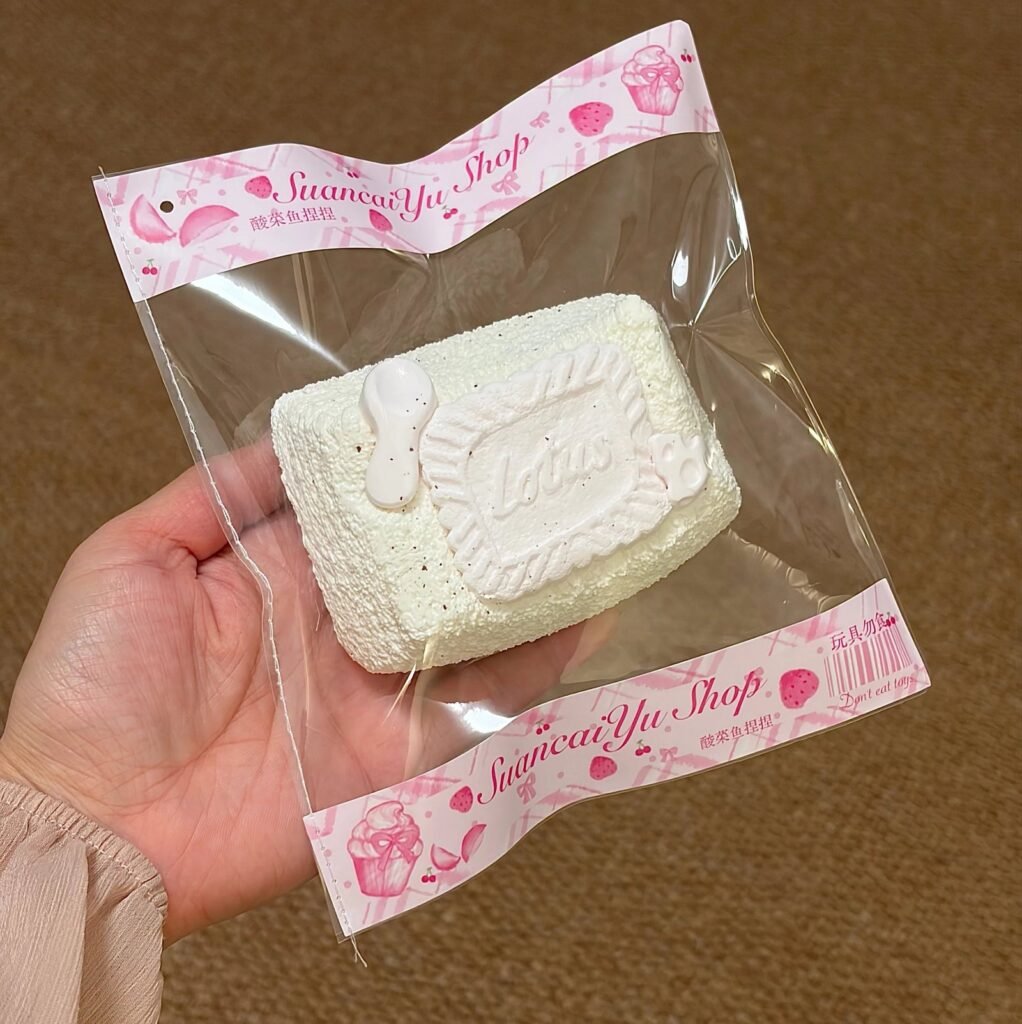 542014 Suancai Fish Squishy Cookie Short Toast (Oven-Cured Light Cream Clay Texture Series) / 酸菜鱼捏捏 饼干短吐司（轻奶油泥烤箱版触感系列）