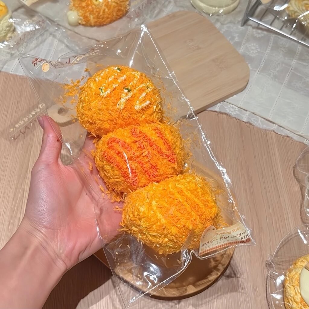 391025 Snow Cake Nienie Shop Three Dango Skewers / 雪饼的捏捏铺 三串丸子