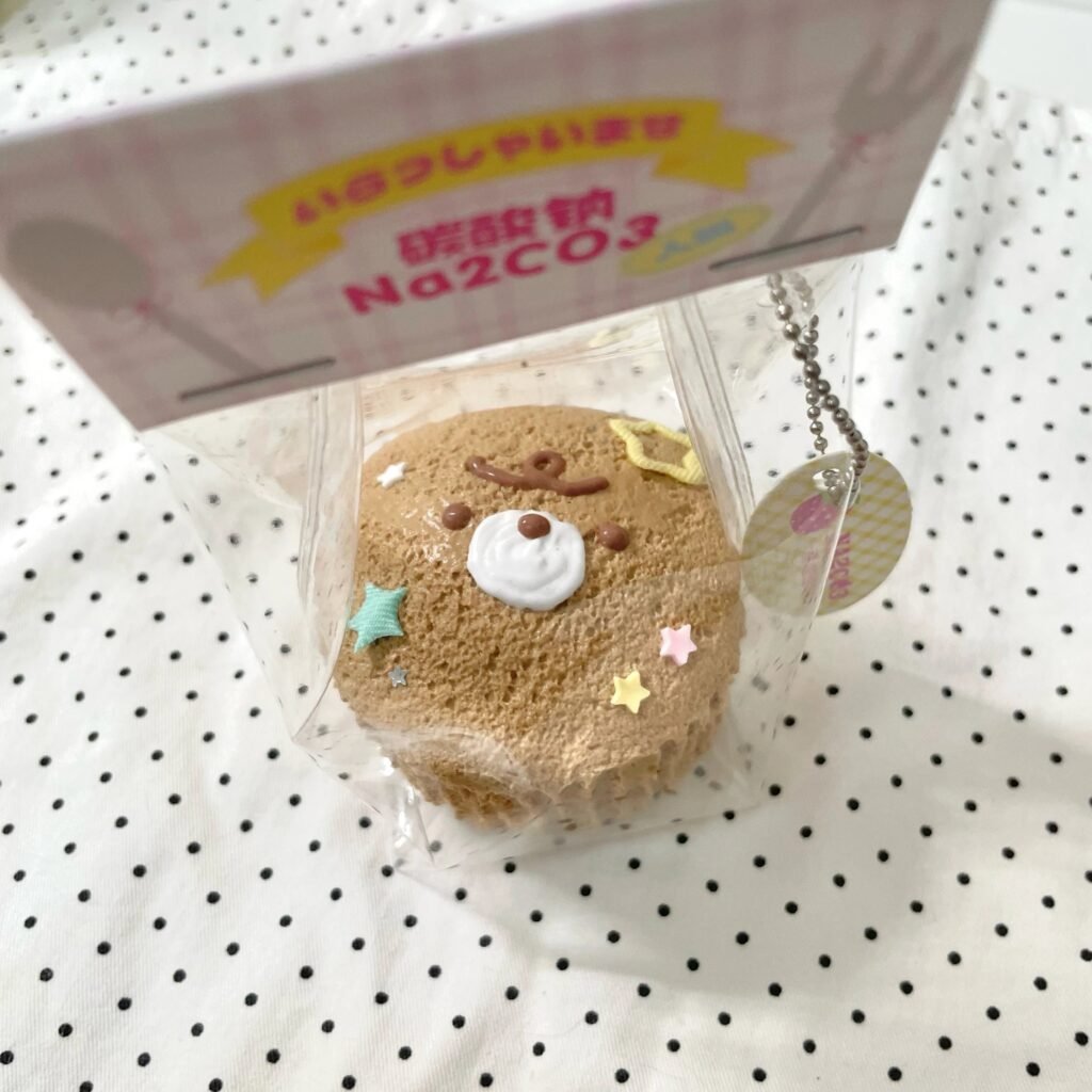 546016 Sodium Carbonate Cocoa Bear Cupcake - Cosmetic Defect / 碳酸钠Na2CO3 可可小熊杯子蛋糕（瑕疵）