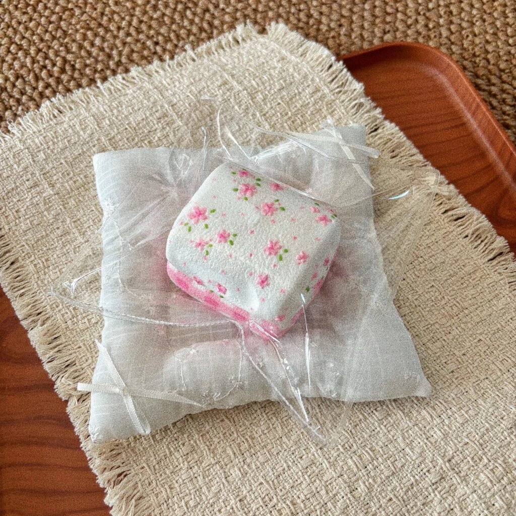 535000 Staglyn Floral Marshmallow - Pink (Soft Cheese Texture Series) / 鹿九staglyn 碎花棉花糖·粉色（软奶酪触感系列）