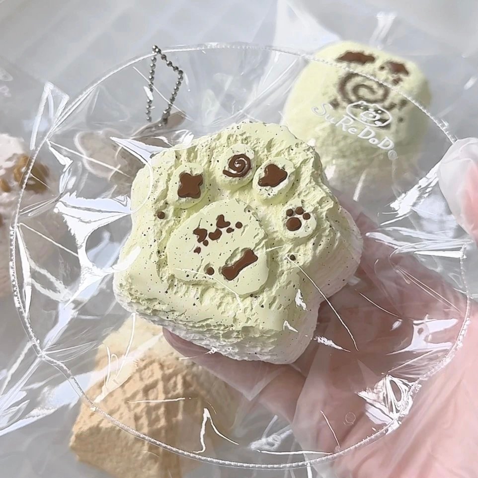 116121 Suredodo Melon Cat Paw Toast (Glutinous Taro Clay Texture Series) / Suredodo苏惹多多 蜜瓜猫爪吐司(糯芋泥触感系列)