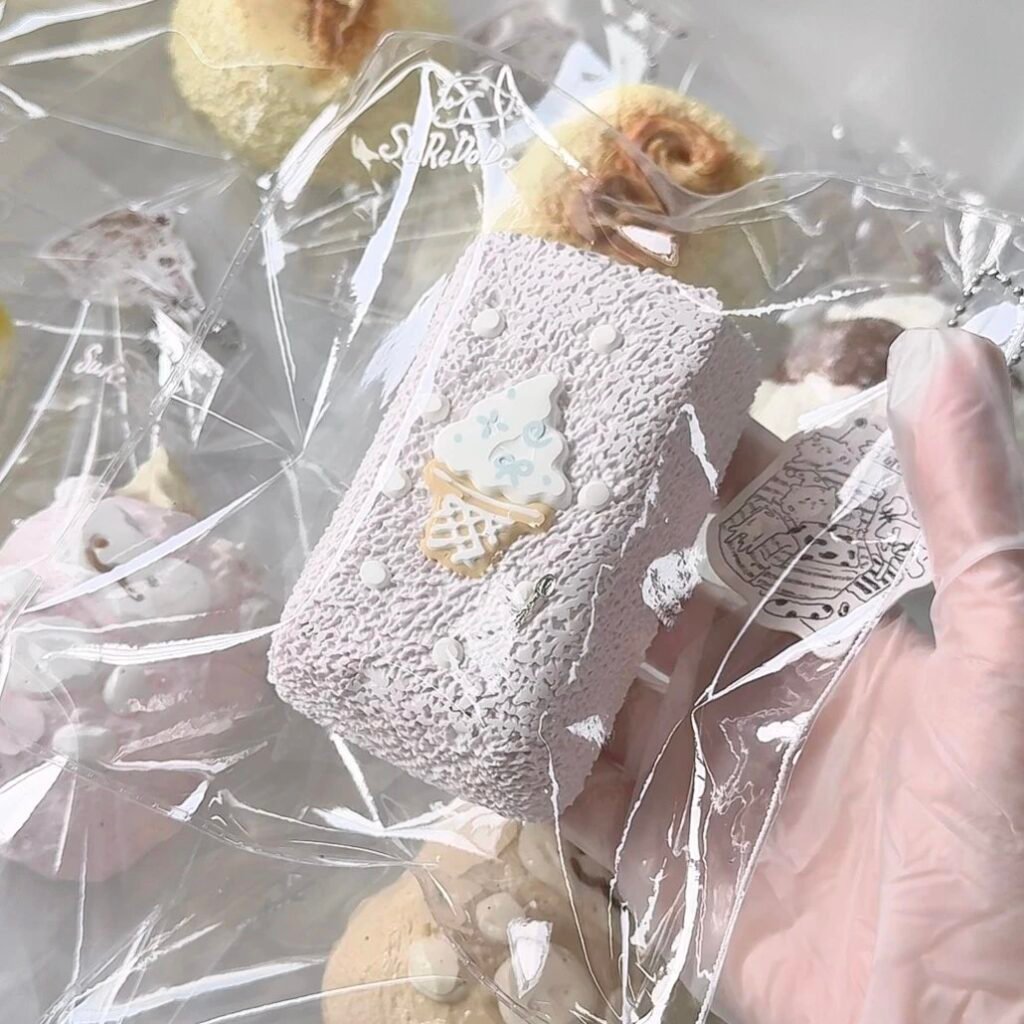 116148 Suredodo Cone Crumble Long Toast (Baked Sweet Potato Clay Texture Series) / Suredodo苏惹多多 甜筒渣渣长吐司（红薯泥烤箱版触感系列）