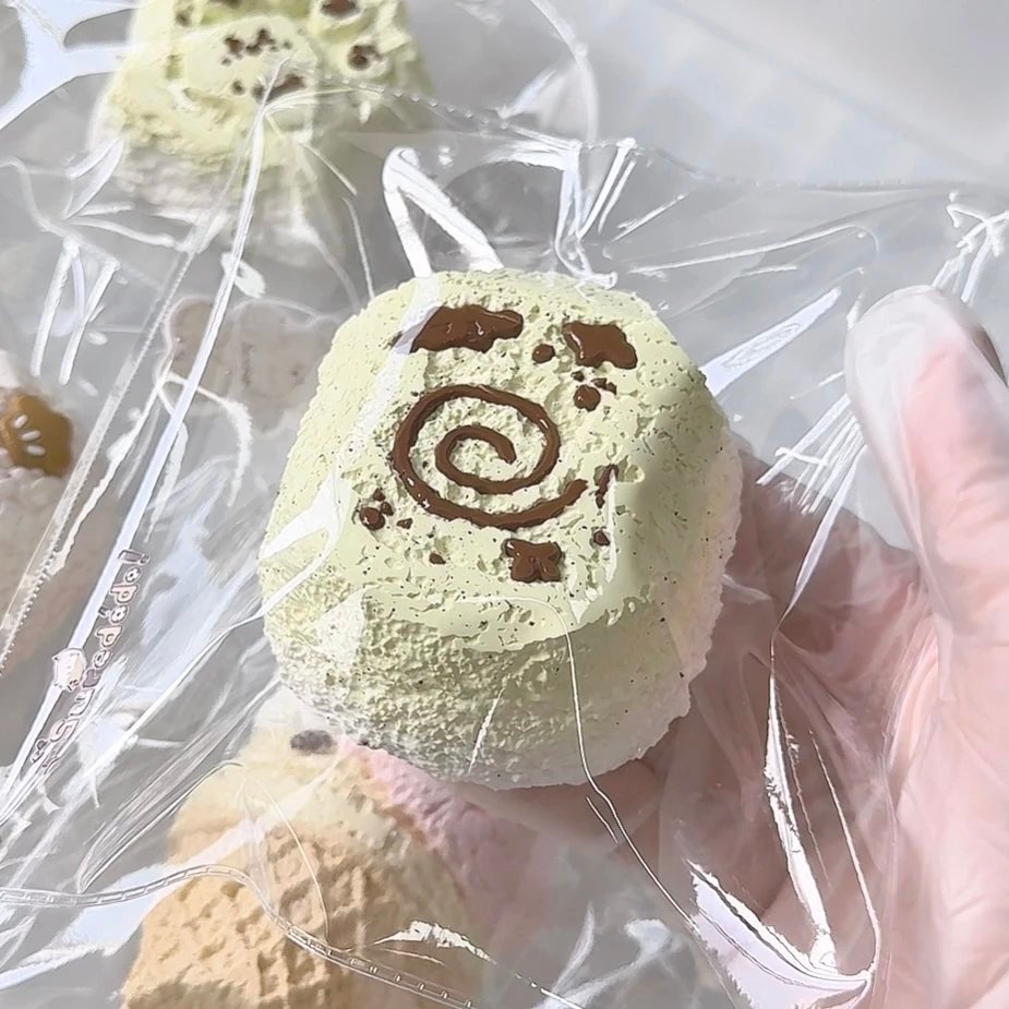 116155 Suredodo Melon Chubby Senbei (Baked Sweet Potato Clay Texture Series) / Suredodo苏惹多多 蜜瓜胖仙贝（红薯泥烤箱版触感系列）