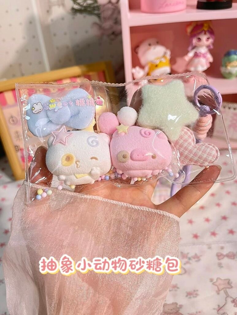 464008 Sweet Nuonuo Abstract Animal Sugar Bun / Sweet糯糯 抽象小动物砂糖包