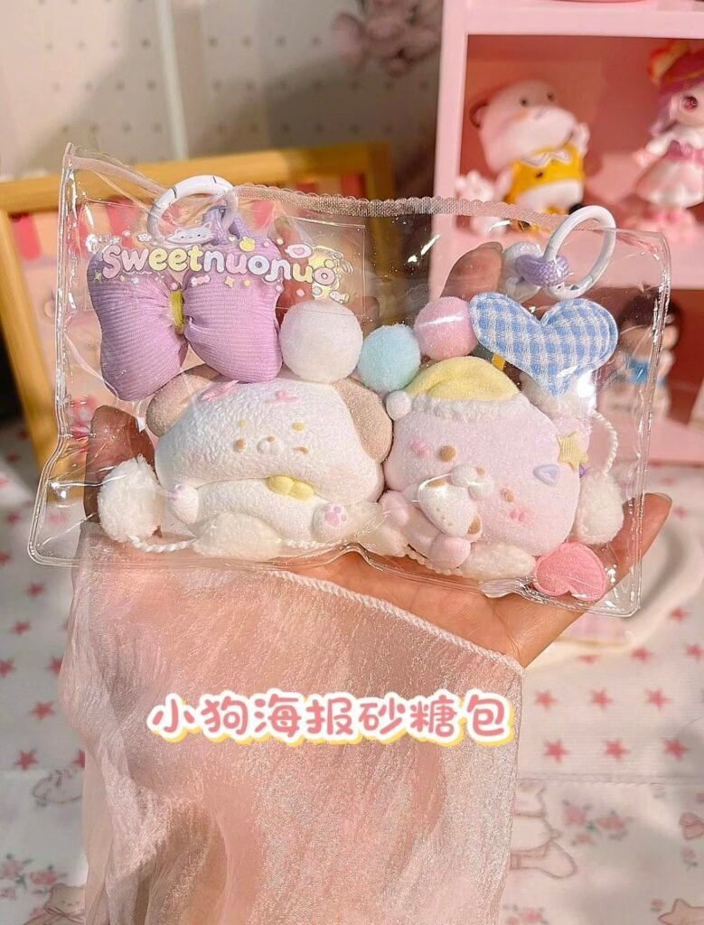 464011 Sweet Nuonuo Puppy and Seal Sugar Bun / Sweet糯糯 小狗海豹砂糖包
