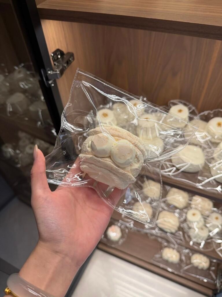470005 Sweet Persimmon Soy Milk Flower Roll (Cream Cheese Clay Texture Series) / 甜柿子的捏 豆乳花卷(乳酪泥触感系列)