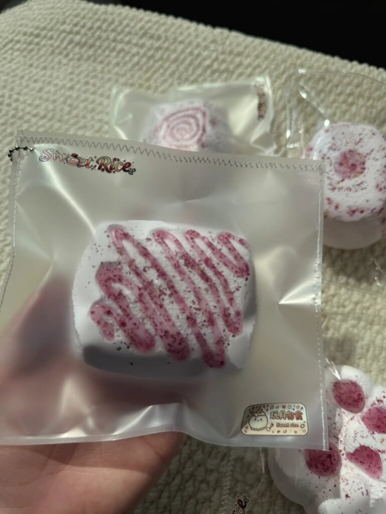 487002 Sweetrice Rose Jelly Marshmallow (Soft Rice Cake Texture Series) / 甜糯米捏Sweetrice 玫瑰冻棉花糖（软糍粑触感系列）