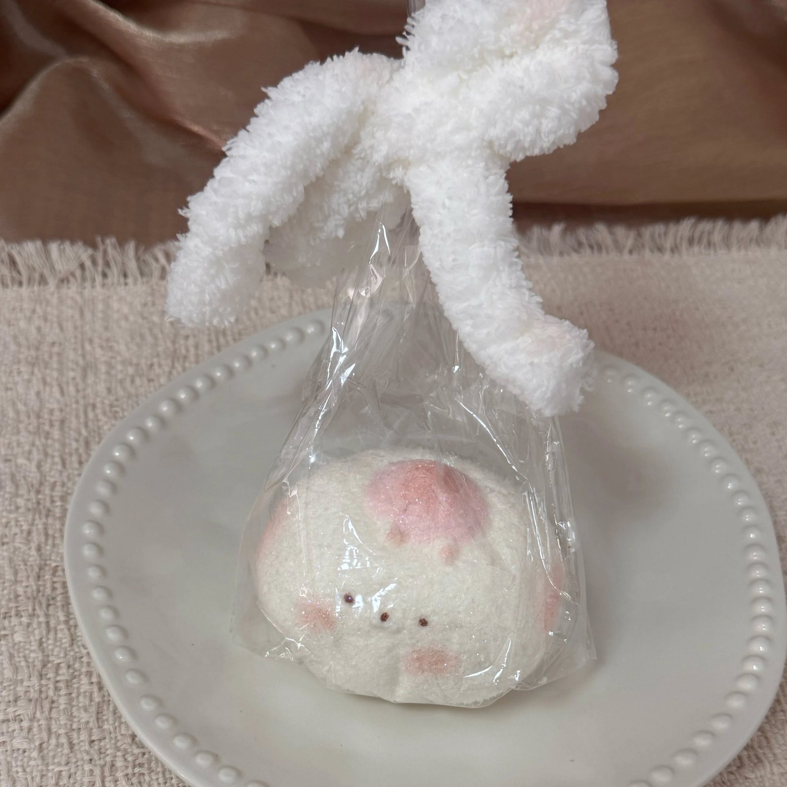 534017 0707 Toyclub Strawberry Bunny Daifuku (Marshmallow Texture Series) / 0707toyclub泥巴版 草莓兔大福(棉花糖触感系列)