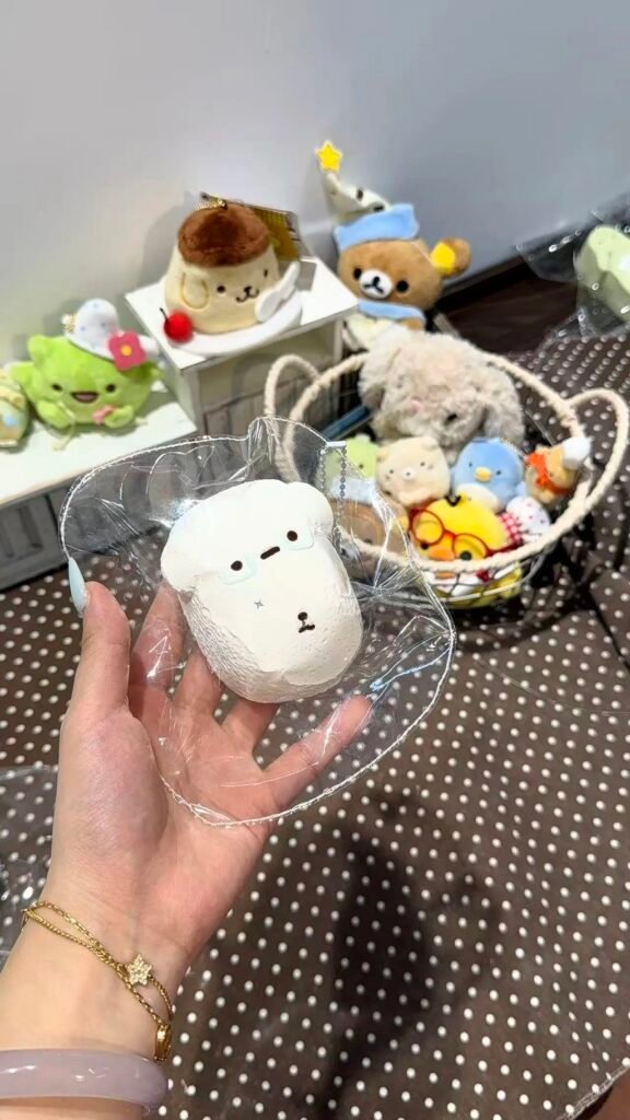 310015 Tamagoyaki Studio Glasses Long-Faced Dog (Milk Frosting Clay Texture Series) / 一卷玉子烧studio 眼镜长脸狗（奶霜泥触感系列）