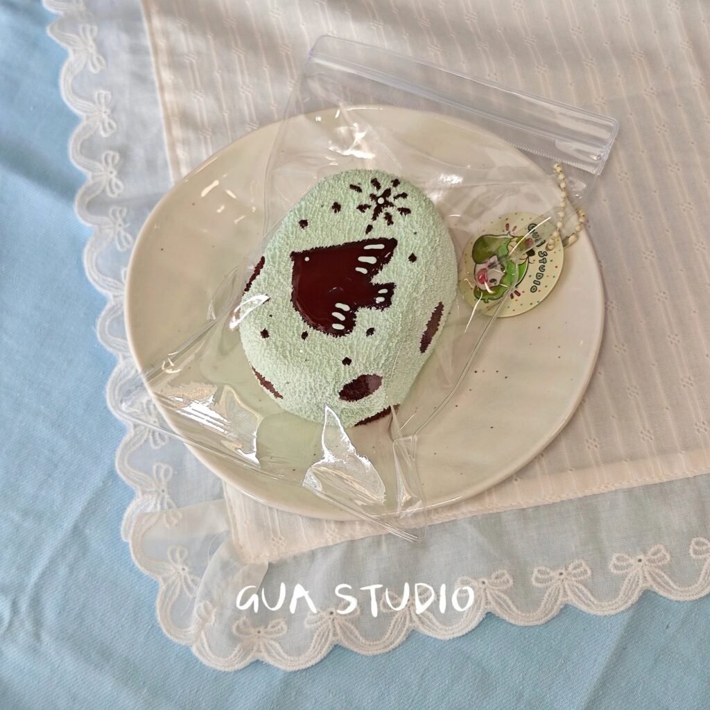 509017 Tian Gua Puzi Mint Chocolate Bird Senbei (New Clay Texture Series) / 甜瓜铺子 薄巧飞鸟仙贝（新泥感触感系列）