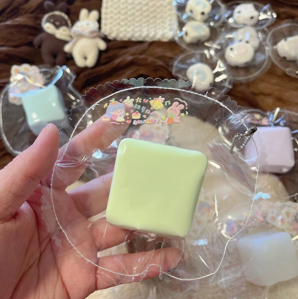 518025 Tianluo Girl Honeydew Sugar Cube (Cheese Clay Texture Series) / 甜萝姑娘捏捏 蜜瓜方糖(奶酪泥触感系列)