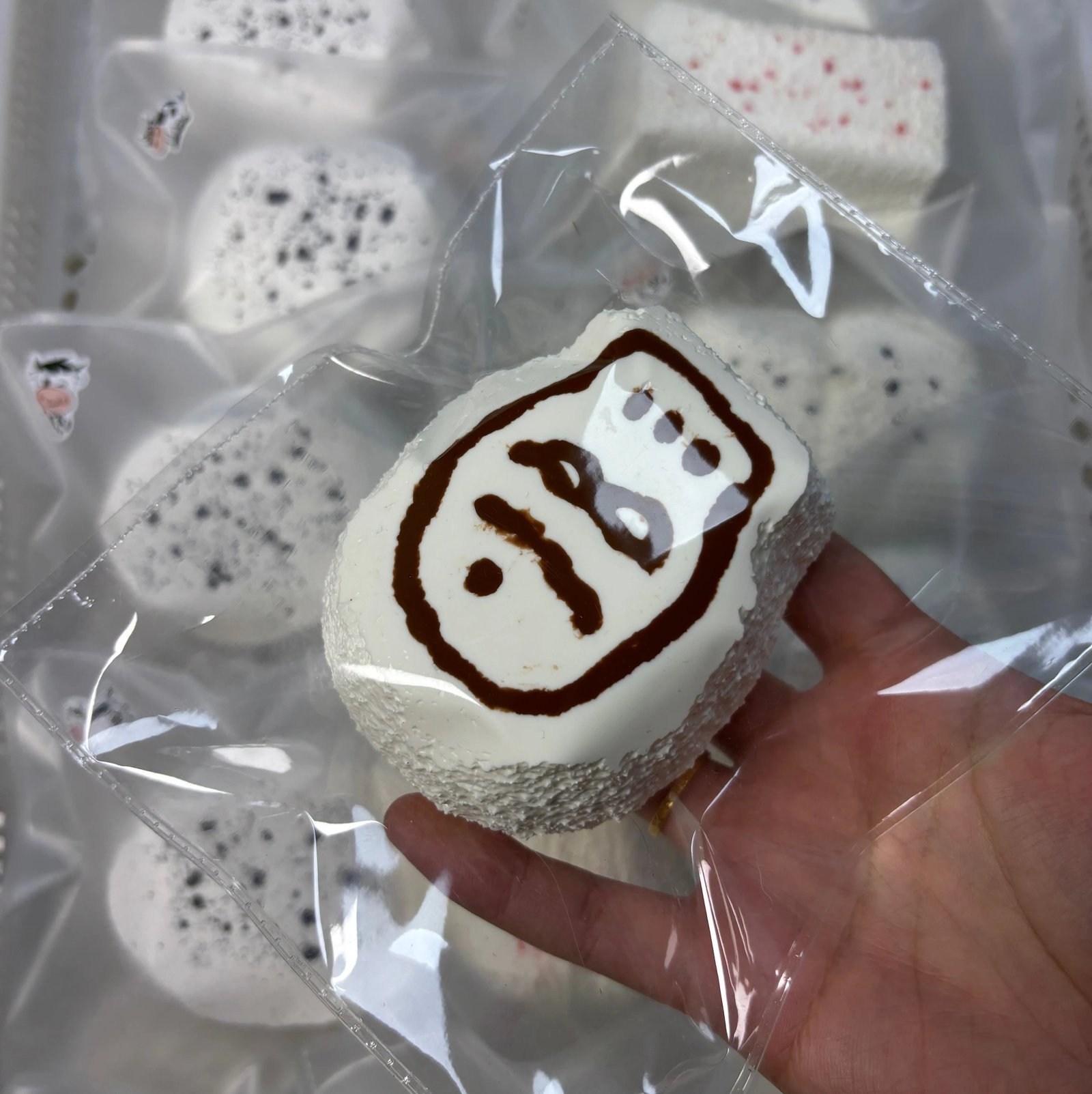556026 Toast Cat Taiyaki - Cosmetic Defect (Glutinous Cream Texture Series) / 吐司猫 鲷鱼烧200g(默认瑕疵)(糯奶油触感系列)