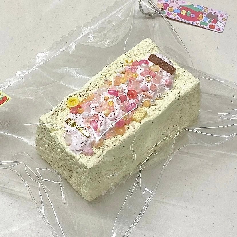 525003 Tomato Pipi Mango Pomelo Cream Long Toast (Oven-Baked Sticky Clay Texture Series) / 番茄皮皮 杨枝甘露奶油长吐司(烤箱版黏糊泥触感系列)