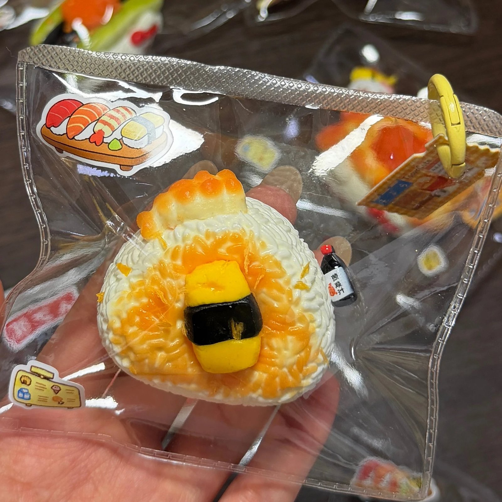 141094 Toovo Cute Mini Triangle Tamagoyaki Rice Ball / Toovo cute 捏捏 迷你三角玉子烧饭团