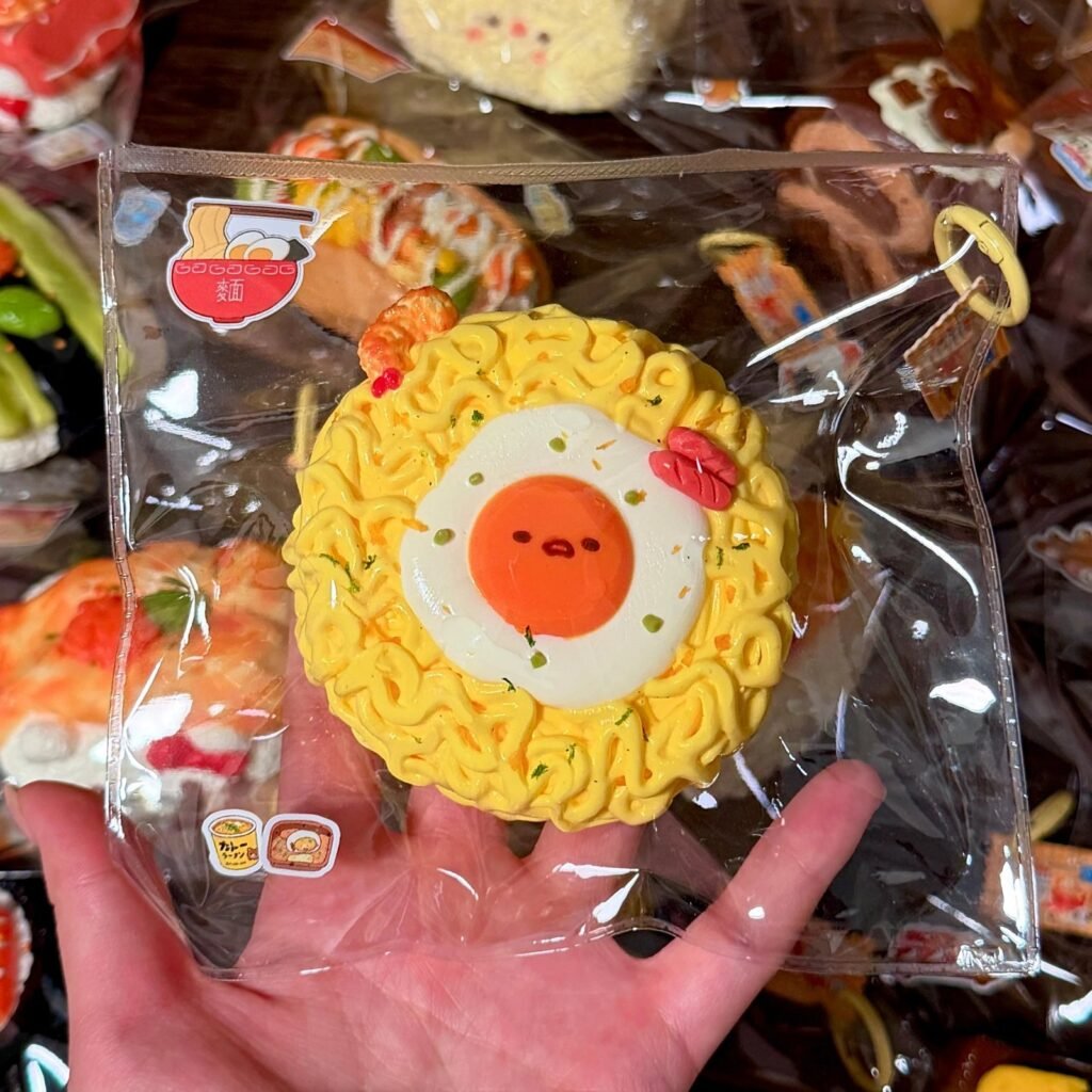 141111 Toovo Cute Sunny-Side-Up Egg Noodles (Yogurt Clay Texture Series) / Toovo cute 捏捏 太阳蛋泡泡面（酸奶泥触感系列）