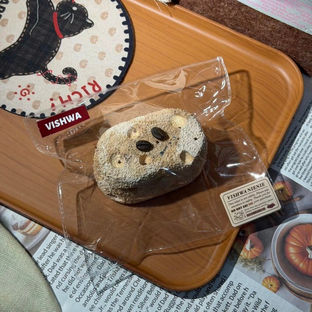 519007 VISHWA Oat Cocoa Cheese Senbei (Mochi Clay Texture Series) / VISHWA无限宇宙捏捏 燕麦可可奶酪仙贝（糍粑泥触感系列）