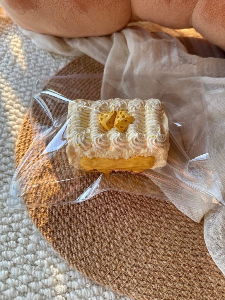 86020 Vanilla Bapu Cheese Cream Toast (Rich Chewy Clay Texture Series) / 香草吧噗 奶酪奶油吐司(醇糯泥触感系列)