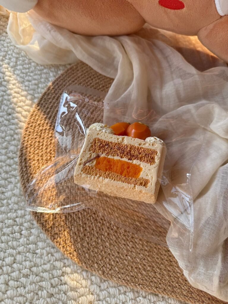 86023 Vanilla Bapu Persimmon Wishes Short Toast (Rich Chewy Clay Texture Series) / 香草吧噗 柿柿如意短吐司(醇糯泥触感系列)