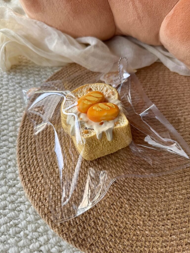 86027 Vanilla Bapu Pretzel Bread Toast (Rich Chewy Clay Texture Series) / 香草吧噗 碱水面包吐司(醇糯泥触感系列)
