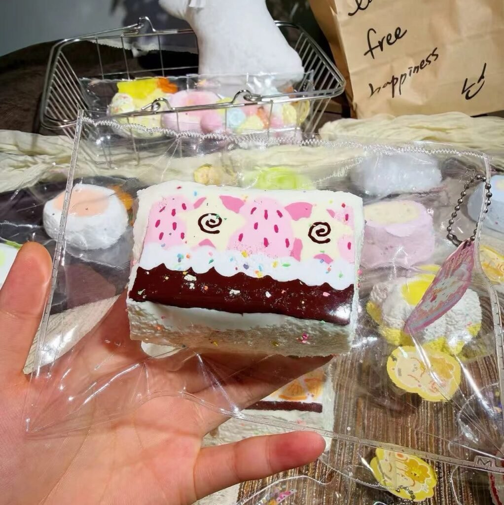 40031 Vocal Strawberry Short Toast (Baked Milk Clay Texture Series) / Vocal 草莓短吐司（烤奶泥触感系列）
