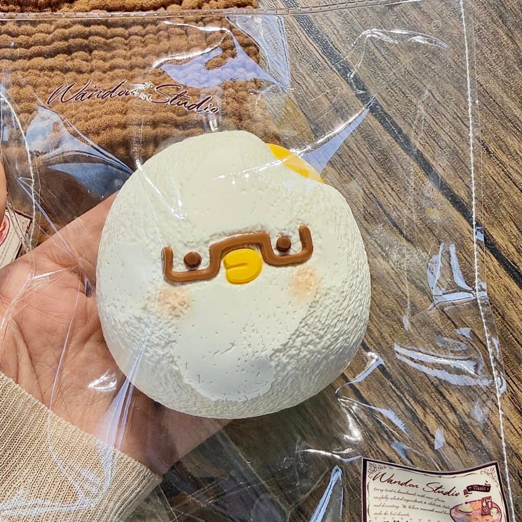 201056 Wandou Glasses Egg Duck (Rich Cheese Texture Series) / wandou捏捏 眼镜鸡蛋鸭（醇奶酪触感系列）