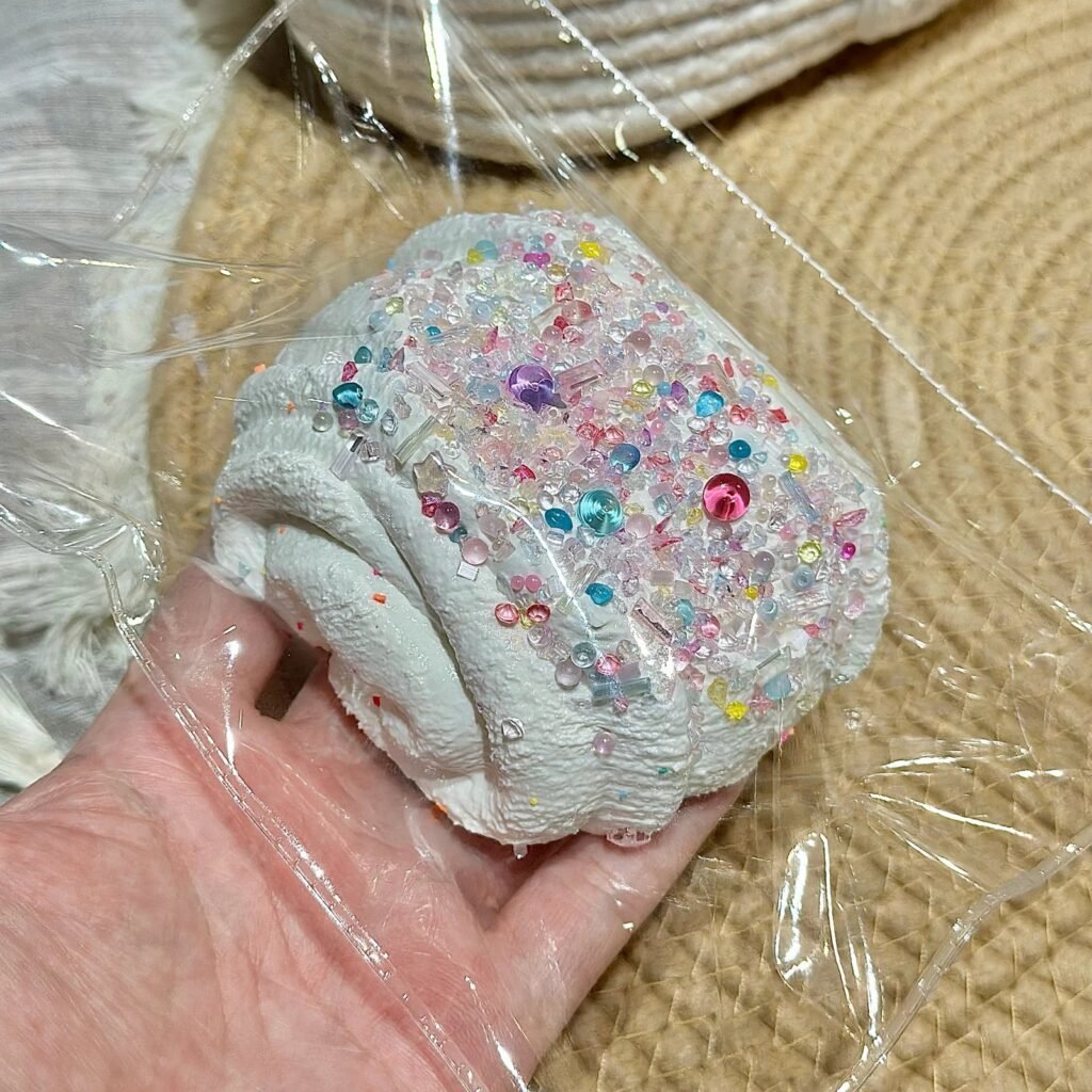 234027 Wujinzang Nienie Candy Bean Flower Roll (Marshmallow Texture Series) / 无尽藏捏 糖豆花卷(棉花糖触感系列)