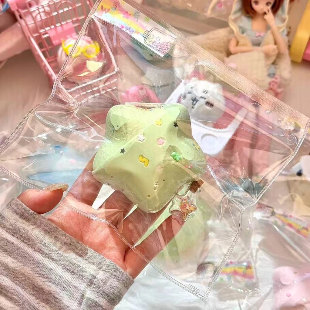 248053 W Qiqi Guaiguai Mint Wishing Star (Rich Cream Texture Series) / w奇奇怪怪 薄荷许愿星（醇厚奶油触感系列）