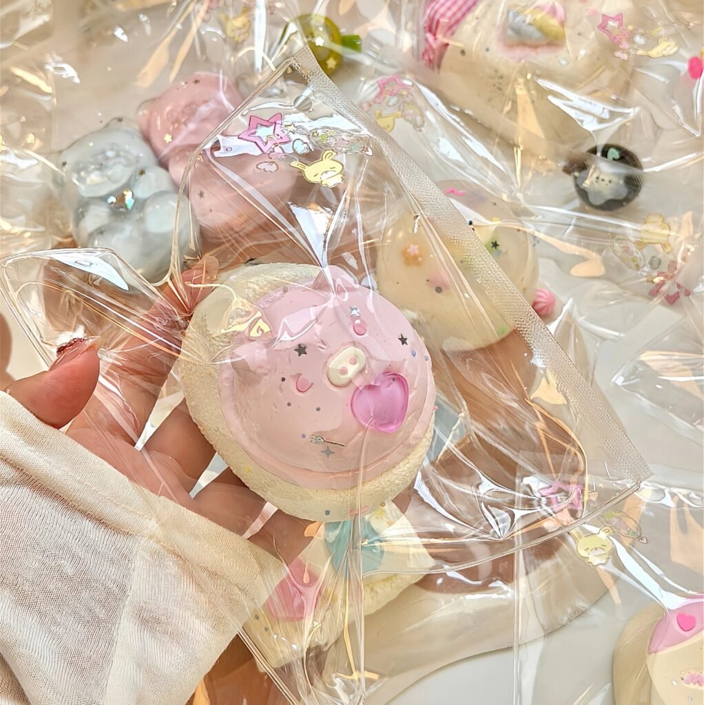 248072 W Qiqi Guaiguai Pink Pig Senbei (Clay Texture Series) / w奇奇怪怪 粉猪仙贝（黏土泥触感系列）