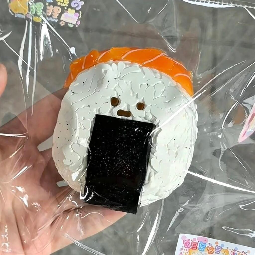 158058 Wutiao Bear Nienie Sushi Baby (Sticky Clay Texture Series) / 五条熊捏捏 寿司宝宝（黏糊泥触感系列）