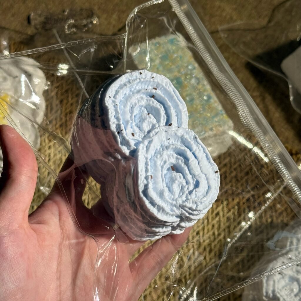 309011 Wugan Studio Sea Salt Double Swirl Roll (Dry Cheese Clay Texture Series) / 无感Studio 海盐双旋卷（干酪泥触感系列）