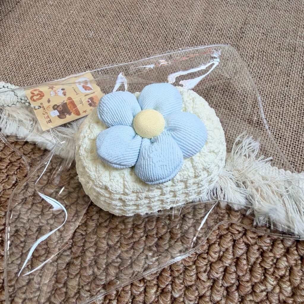 112038 Wuwu Studio Fabric Flower Senbei (Cotton Cream Texture Series) / 五五studio 布艺仙贝（绵奶油触感系列）
