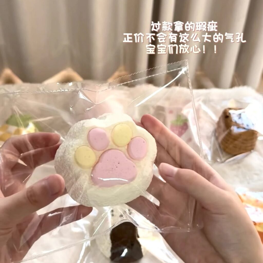 277021 Xiao Cookie Nie Cat Paw (Frozen Cream Texture Series) / 小曲奇捏 猫爪(冻奶油触感系列)