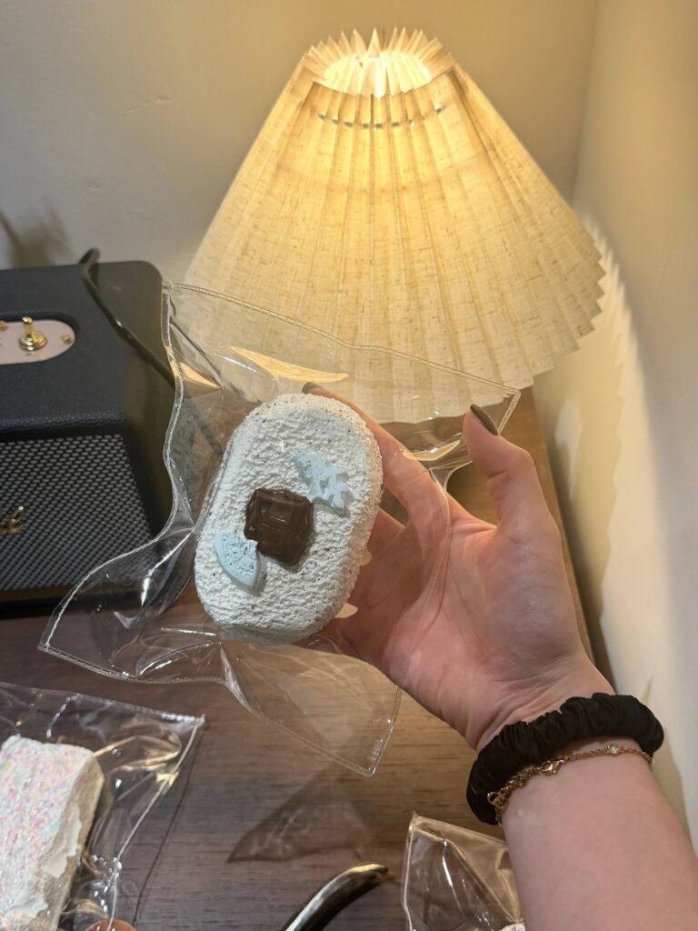510006 Xiao Hei Yang OVO Mint Chocolate Large Senbei (Cotton Glutinous Clay Texture Series) / 小黑羊ovo 薄巧大仙贝（绵糯泥触感系列）