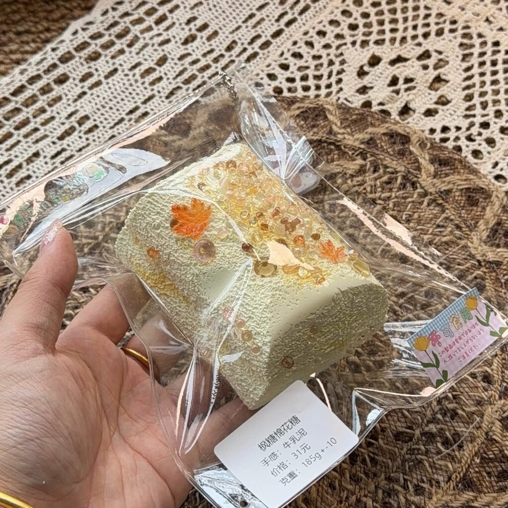 190051 Xiaolv Nian Nian Maple Syrup Marshmallow (Milk Clay Texture Series) / 小绿今天捏什么2号店 枫糖棉花糖（牛乳泥触感系列）