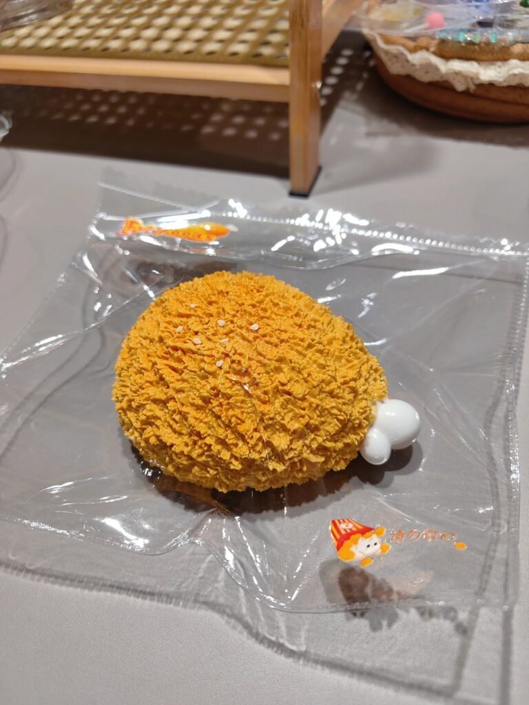 545005 Tiny Stars Squishy Crispy Chicken Drumstick (Cotton Cream Texture Series) / 星星点点捏 脆皮鸡腿（棉花奶油触感系列）