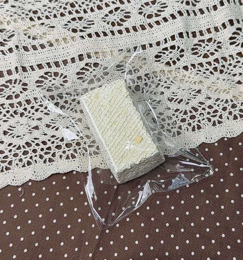 257004 Xiao Nuo De Nie Striped Long Toast (Cotton Cream Texture Series) / 小糯的捏 线条长吐司(绵奶油触感系列)