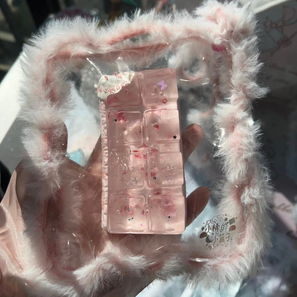 505000 Xiao Nan De Xiao Lanzi Crystal Chocolate Bar - Pink (Sweet Potato Clay Texture Series) / 小楠的小篮子 水晶巧克力条·粉色(番薯泥触感系列)