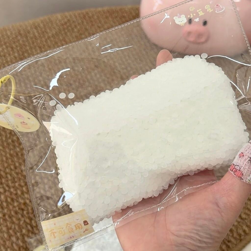 275019 Xiao Rongxing Nienie Rice Grain Large Cake (Cream Clay Texture Series) / 小茸星捏捏 米粒大饼(奶油泥触感系列)
