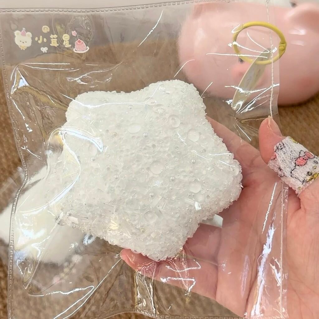 275020 Xiao Rongxing Nienie Moonlight Star (Cream Clay Texture Series) / 小茸星捏捏 白月光星星(奶油泥触感系列)