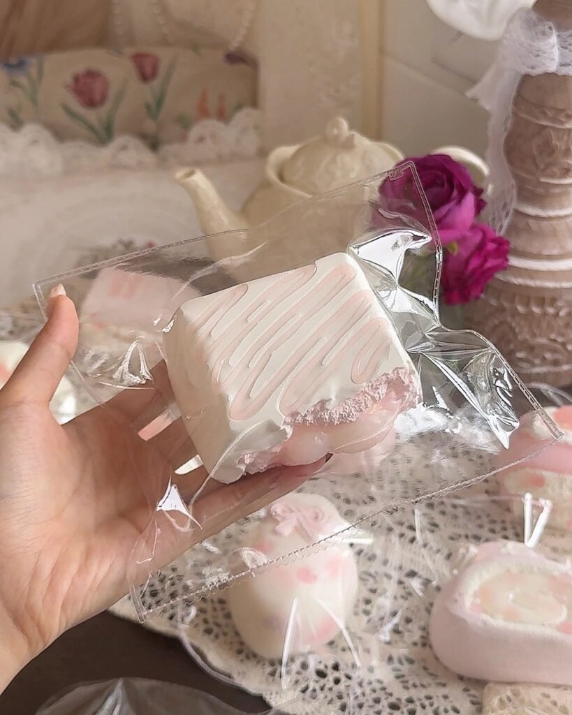 250025 Xiao Yi Diandian Lychee White Chocolate Filling (Cream Cheese Clay Texture Series) / 小奕点点 荔枝夹心白巧(乳酪泥触感系列)