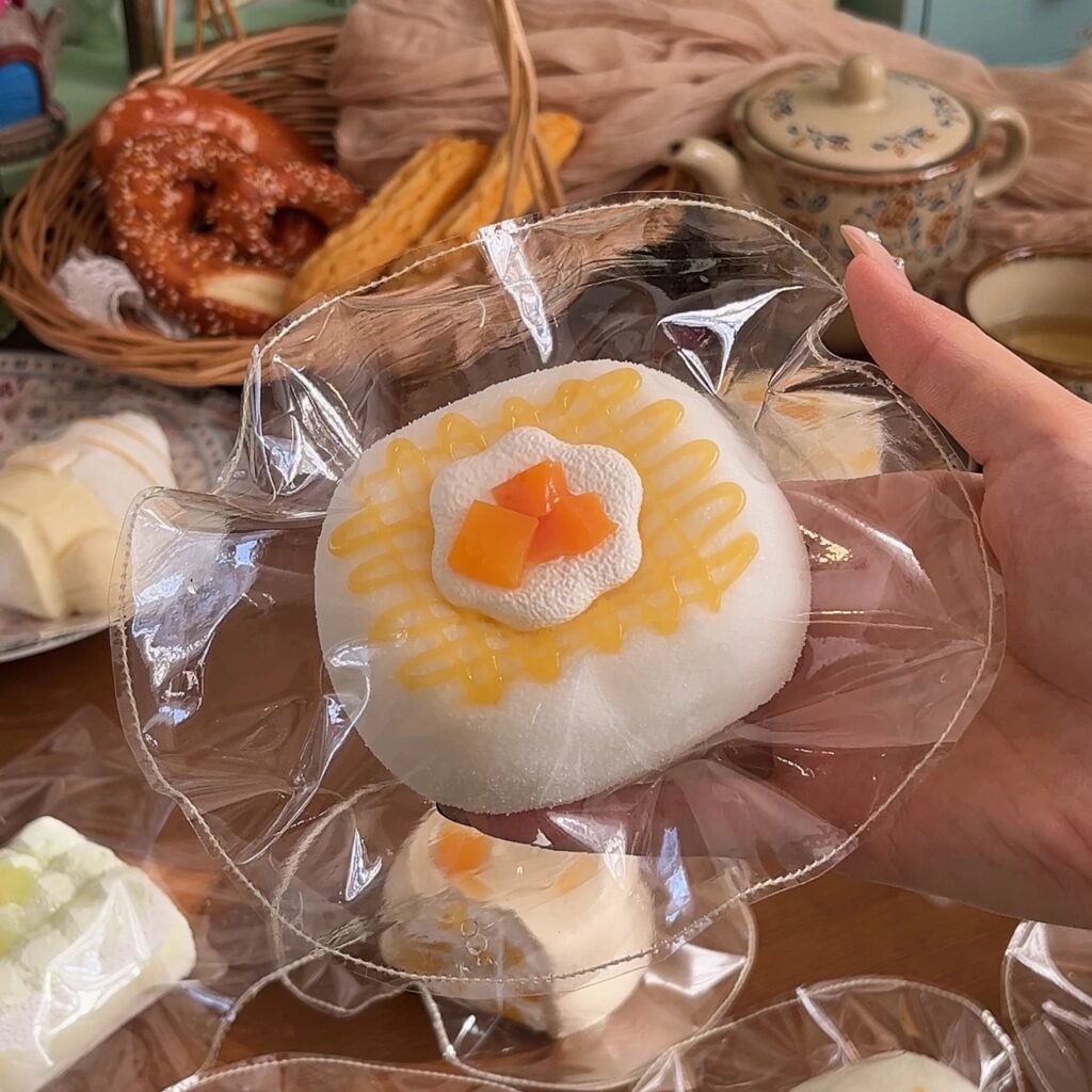 250027 Xiao Yi Diandian Mango Senbei (Cream Cheese Clay Texture Series) / 小奕点点 芒芒仙贝(乳酪泥触感系列)