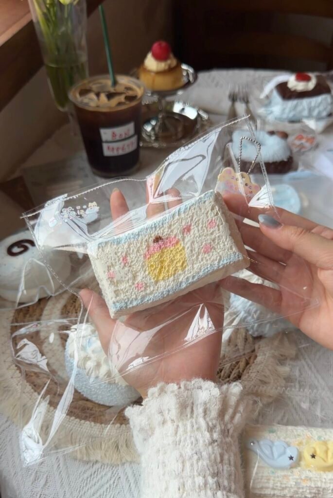 318018 Xiaoyun Diary Long Toast (Cheese Clay 1.0 Texture Series) / 小云日记(捏捏版) 长吐司(奶酪泥1.0触感系列)